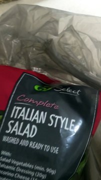 Massive Spider is stuck alive in Bagged Salad Bag