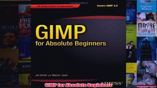 Download PDF  GIMP for Absolute Beginners FULL FREE