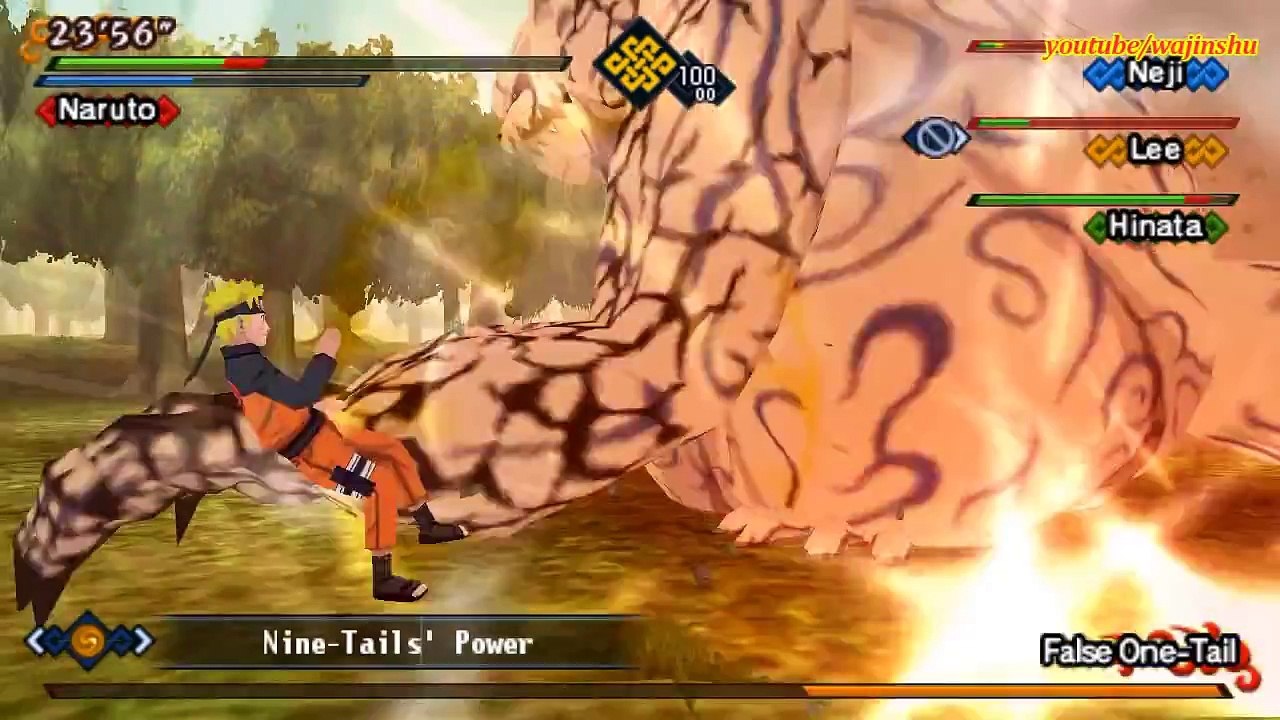 Naruto Shippuden Kizuna Drive Walkthrough Part 9 False One Tail Beast Boss Fight 60 FPS