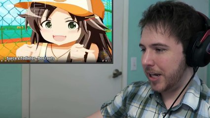 WHATS THAT UNDER HER SKIRT!? - Noble Reacts to Best Anime Gifs with Sound