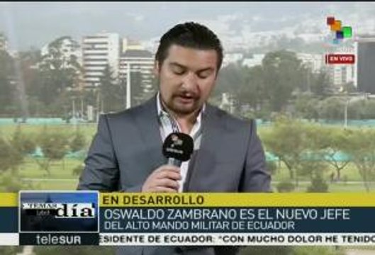 Ecuador: reitera Correa solvencia de pensiones de Fuerzas Armadas