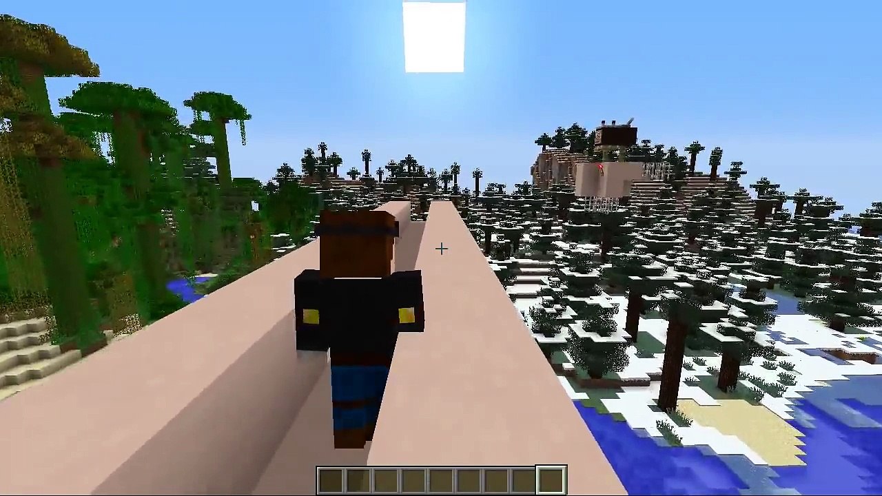 Minecraft   EXTREME PARKOUR MOD! (Smart Moving Parkour Film!)   Mod Showcase