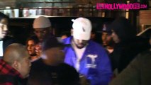Young Dolph & O.T. Genasis Arrive To Ace Of Diamonds Strip Club In West Hollywood 2.1.16