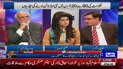 Finally Haroon Rasheed Supporting Nawaz Shareef