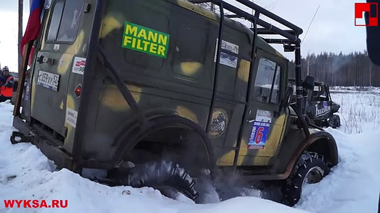 Гонки 23 февраля УАЗ - Race February 23 UAZ