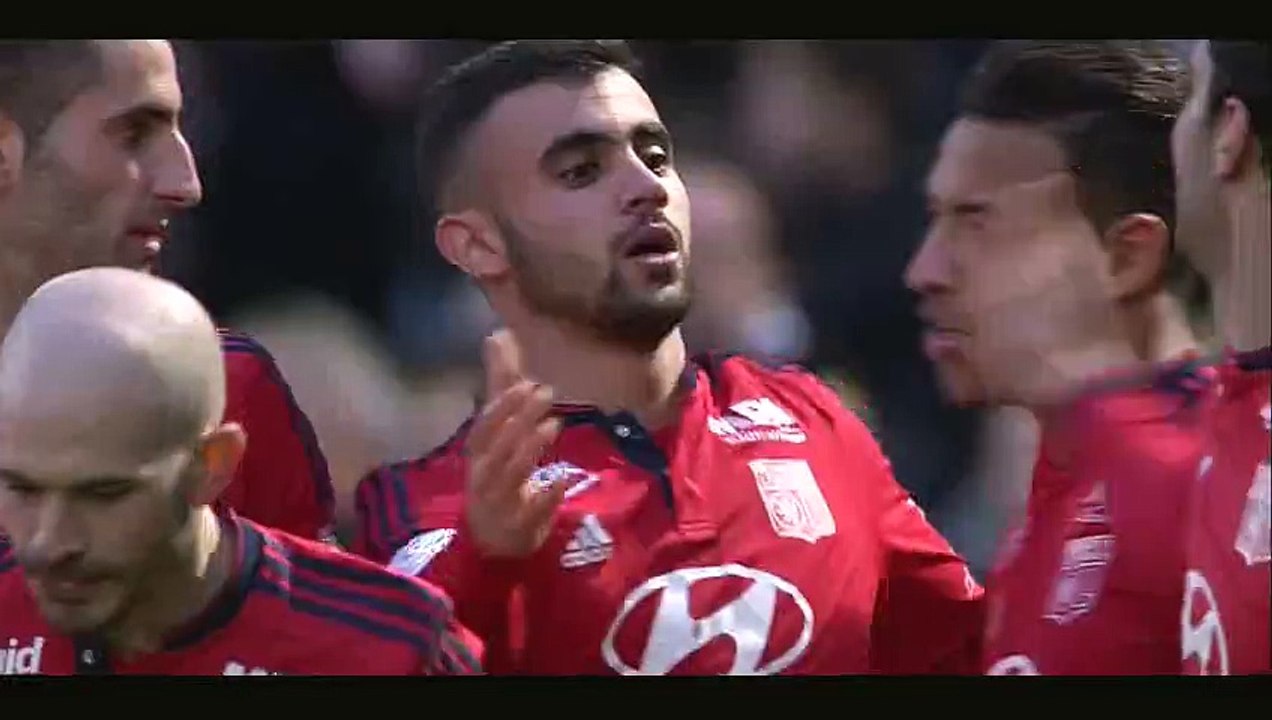 Rachid Ghezzal Goal HD - Angers 0-2 Lyon - 06-02-2016