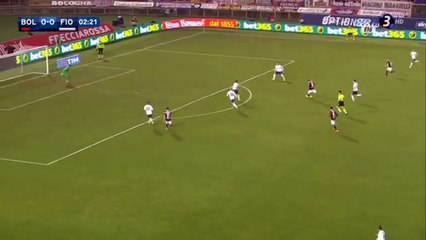 Mattia Destro Super chance - Bologna vs Fiorentina - 06.02.2016 HD