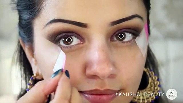 Tutorial IndianDiwali Smokey Eye Makeup 2014 Kaushal Beauty
