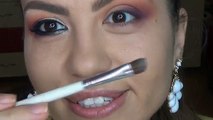 GRWM Terracotta eye makeup tutorial   OOTD