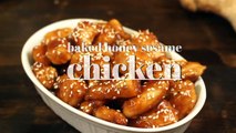 Baked Honey Sesame Chicken recipe