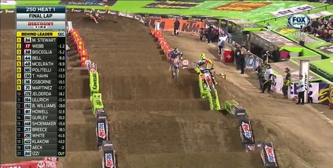 AMA Supercross 2015 Rd 5 Anaheim 3 - Full Race - Part 1