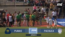 Los Goles del Pumas Vs. Pachuca (1-1)