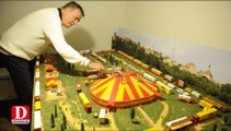 Un passionné recrée le cirque Pinder à petite échelle