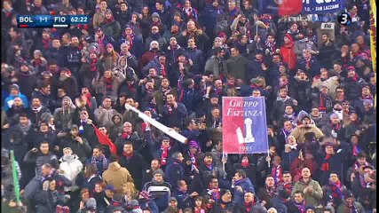 Emanuele Giaccherini Goal HD - Bologna 1-1 Fiorentina - 06-02-2016