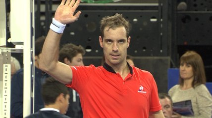 Open Sud de France - Gasquet se sort des griffes de Brown !