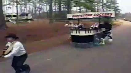 Proof That Unicycles And Guitars Don't Mix