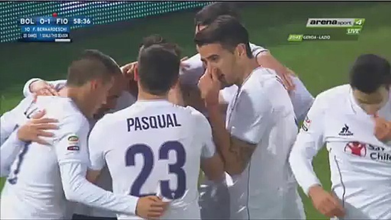 0-1 Federico Bernardeschi Bologna 0-1 Fiorentina Serie A