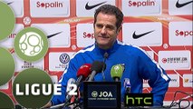 Conférence de presse AS Nancy Lorraine - FC Metz (2-2) : Pablo  CORREA (ASNL) - Philippe  HINSCHBERGER (FCM) - 2015/2016