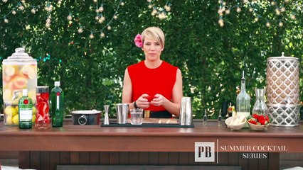 Summer Cocktails- Summer Solstice Gin Cocktail - Pottery Barn