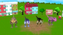 Dinosaurs Cartoons for Children Hokey Pokey Rhymes | Dinosaurs Hokey Pokey Children Nurser
