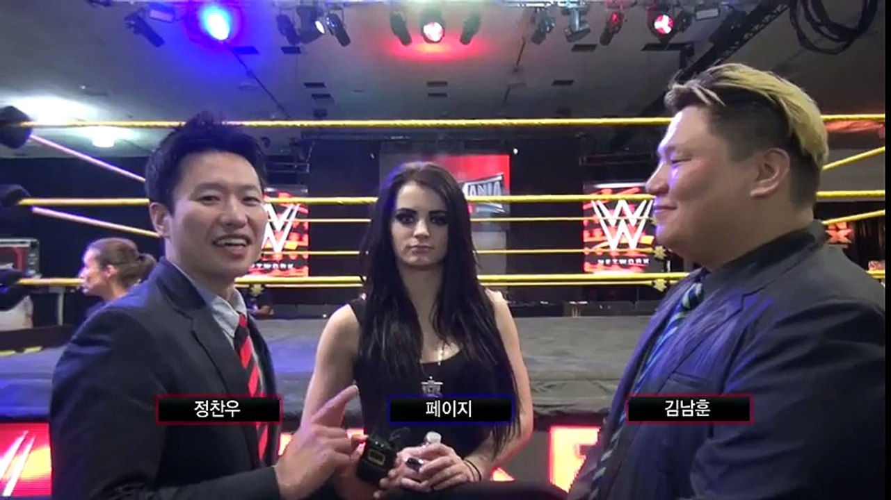 [IB SPORTS] WWE Superstars-Paige 인터뷰