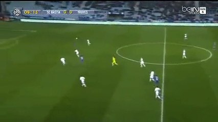 Floyd Ayite Goal - Bastia 1 - 0 Troyes - 06-02-2016 -