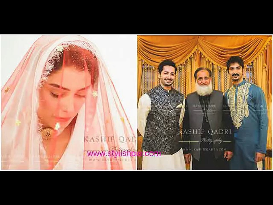 Ayeza Khan and Danish Taimoor Nikkah pics