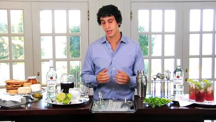How to Make a Pomegranate Mojito - Pottery Barn