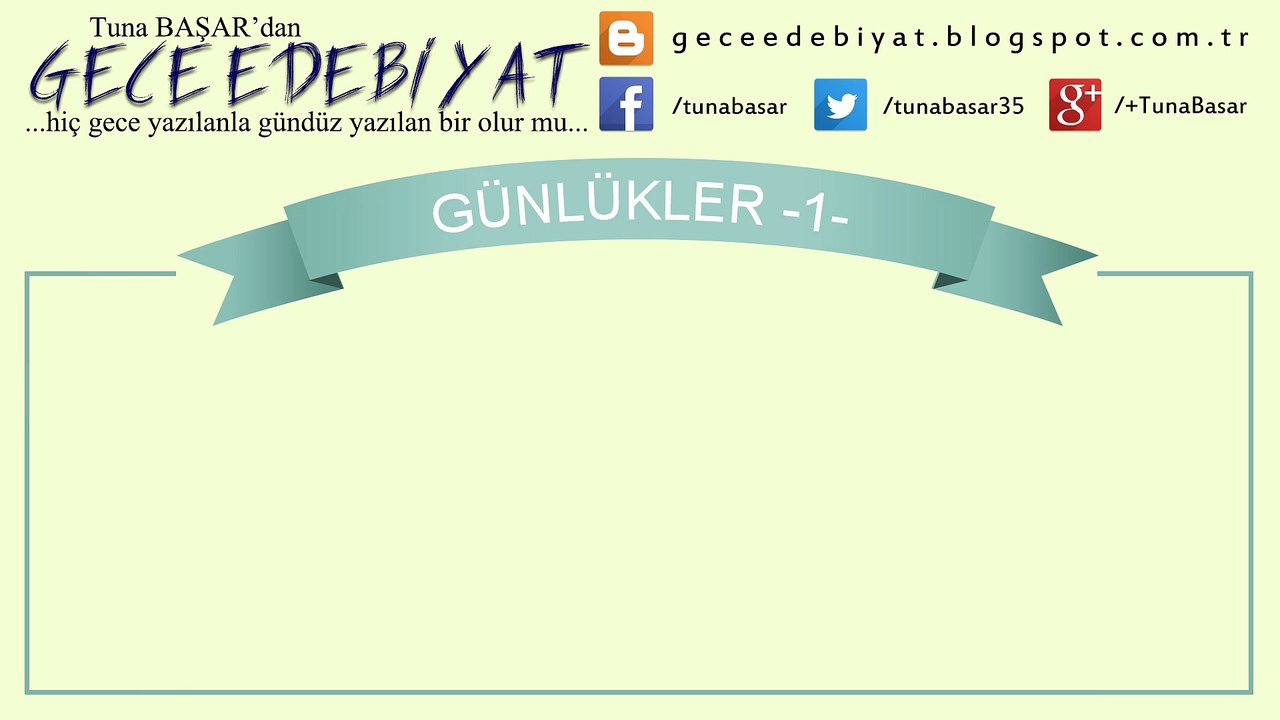 Günlükler -1- / Mart 2008 | Edebiyat | Günlük | Tuna BAŞAR