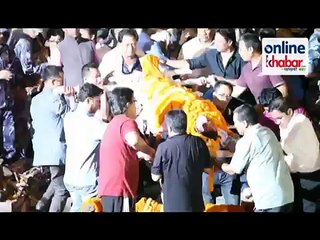 shreekrishna Shrestha Furnal at AryaGhat Kathmandu