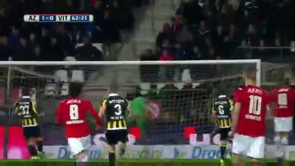Goal Vincent Janssen ~AZ Alkmar 1-0 Vitesse~