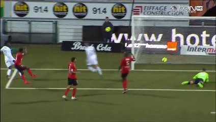 Kévin Bérigaud Goal FC Lorient 0-1 Montpellier HSC France Ligue 1