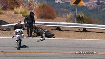 R6 Motorcycle Crash - Mulholland