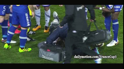 Jean-Louis Leca Red Card HD - Bastia 1-0 Troyes - 06-02-2016
