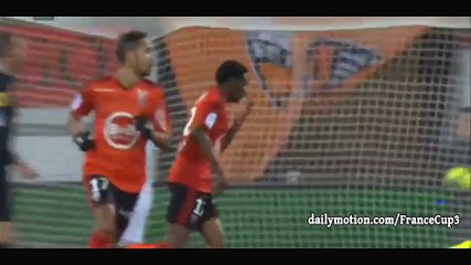 Jimmy Cabot Goal HD - Lorient 1-1 Montpellier - 06-02-2016