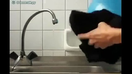 Шарик и вода  Чистая физика  Прикол!