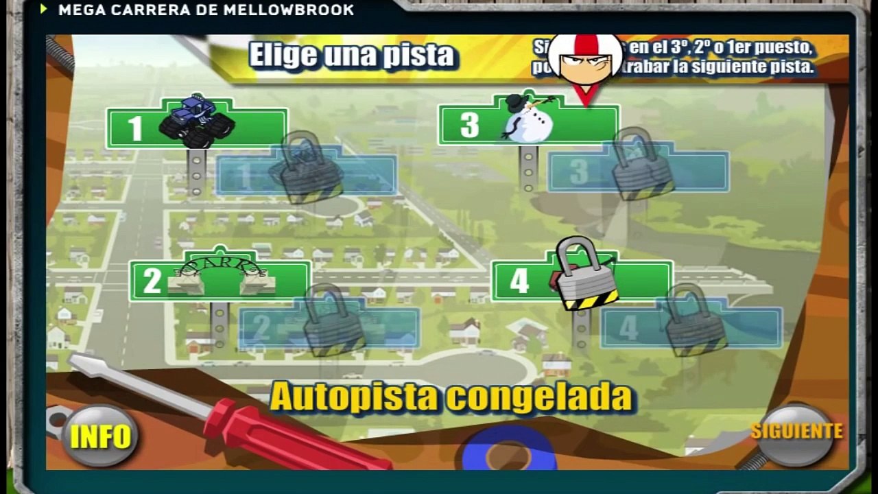 Disney XD - KICK BUTTOWSKI MEGA CARRERA DE MELLOWBROOK JUEGO