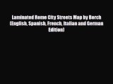 [PDF Download] Laminated Rome City Streets Map by Borch (English Spanish French Italian and