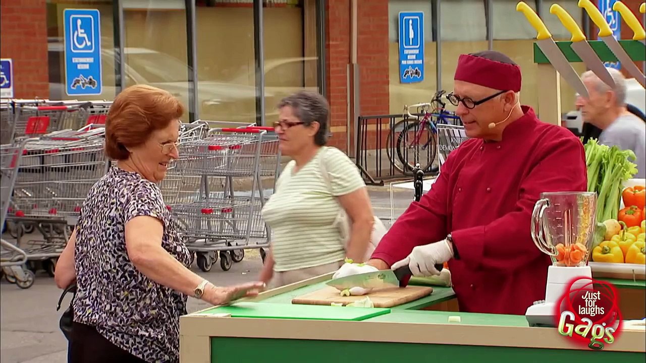 Just for Laugh-Body Part Blender Prank