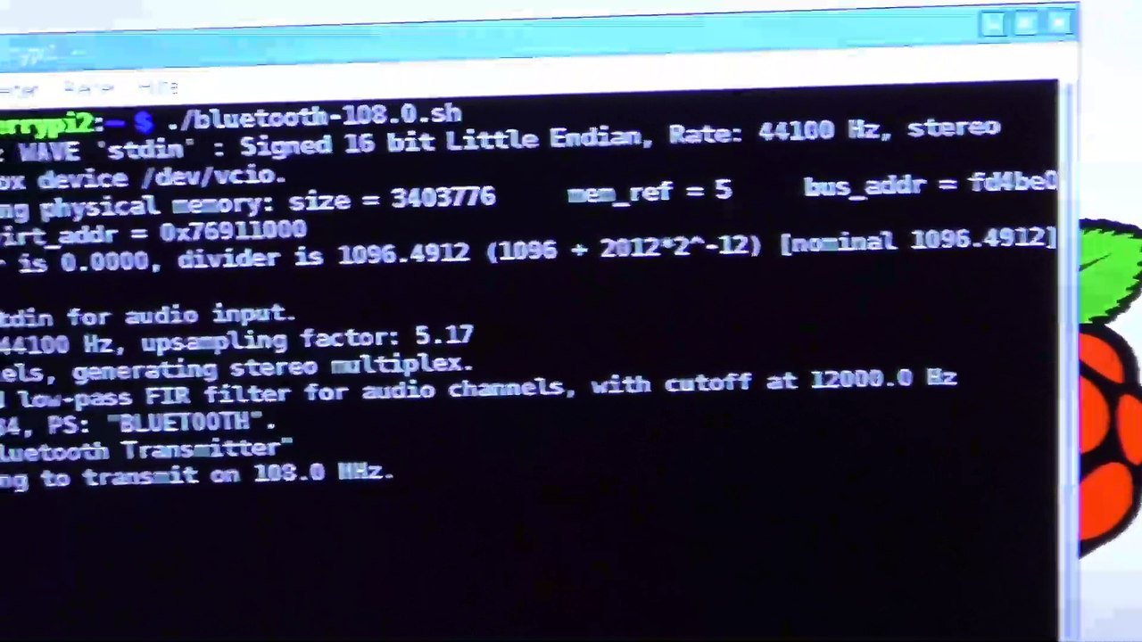 PIFM-RDS am Pi2 Bluetooth