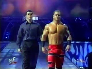 The Rock vs Chris Benoit 8-7-2000