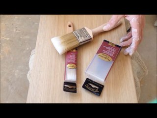 Painting & Decorating, How to trim a 2 Synthetic paint brush for gloss work.