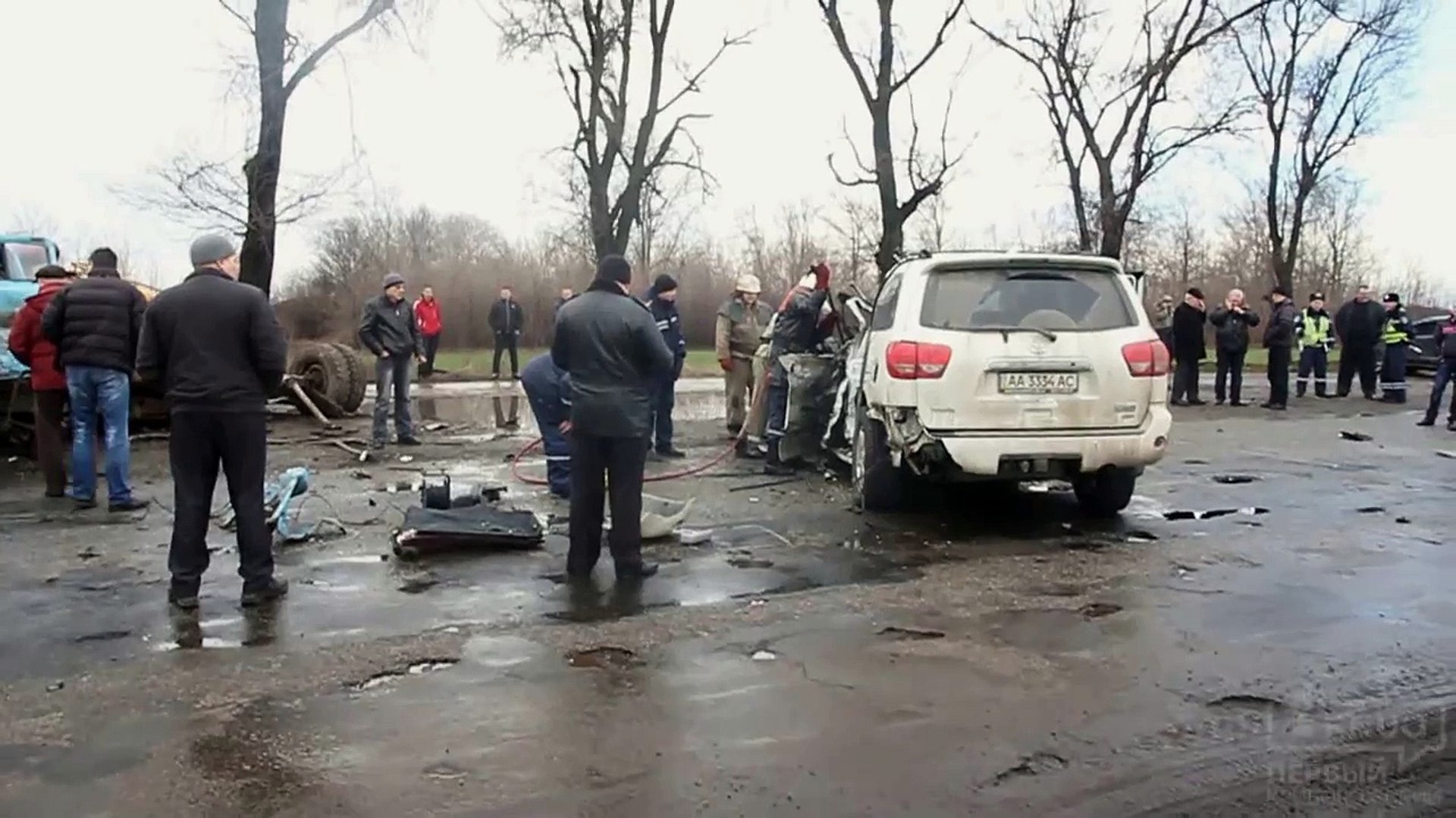 ⁣В ДТП под Кривым Рогом погиб Кузьма Скрябин. Видео с ДТП | 1kr.ua