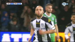 Iliass Bel Hassani Goal HD -Heracles 1-0 Zwolle - 06-02-2016
