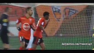 Jimmy Cabot Goal HD - Lorient 1-1 Montpellier - 06-02-2016