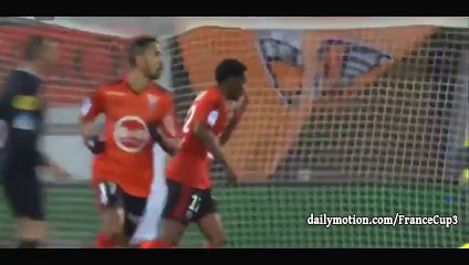 Jimmy Cabot Goal HD - Lorient 1-1 Montpellier - 06-02-2016