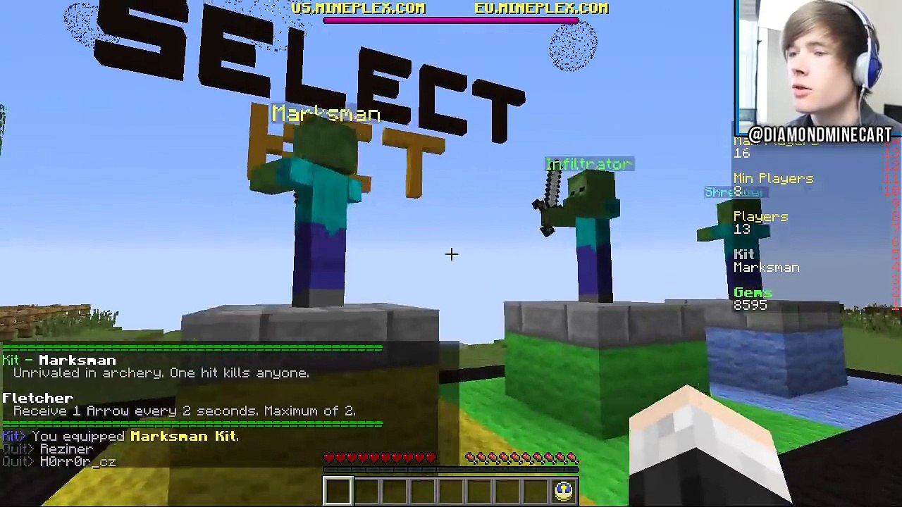 IRON MAN S A CHEATER!   Minecraft  Turf Wars Minigame