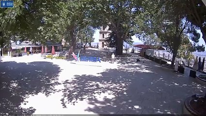 Cinayet anı kameraya böyle yansıdı