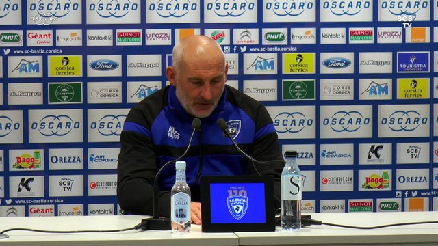 Bastia 2-0 Troyes : Conf. d'après-match de F. Ciccolini