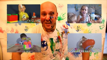 ВЫЗОВ ОТ 2 1. Семья Бровченко, Max, Katy, KokaTube.. | КРАСКИ ДЛЯ РОДИТЕЛЕЙ